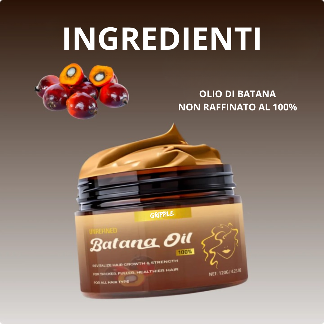 Gripple® | Olio di Batana Naturale per la Crescita dei Capelli